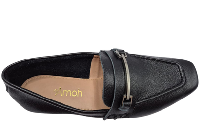 Mocassim Feminino Amoh Elegance Couro | Salto Sete