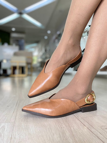 SLINGBACK ELEGANCE SEM SALTO