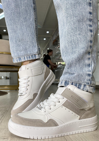 Tênis Vizzano Urban Glow Cano Médio | Salto Sete