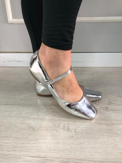 Sapatilha Boneca Silver Sua Cia | Salto Sete