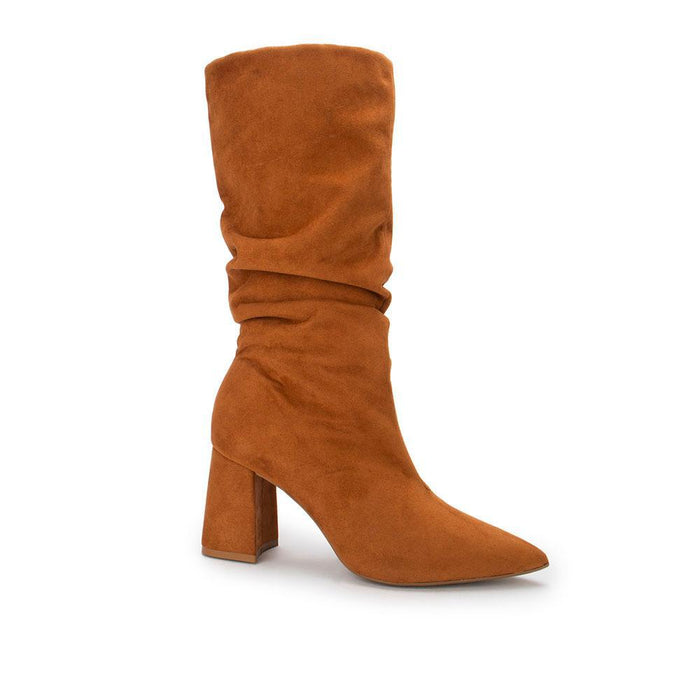 Bota Feminina Elegance Noir Slouch | Salto Sete