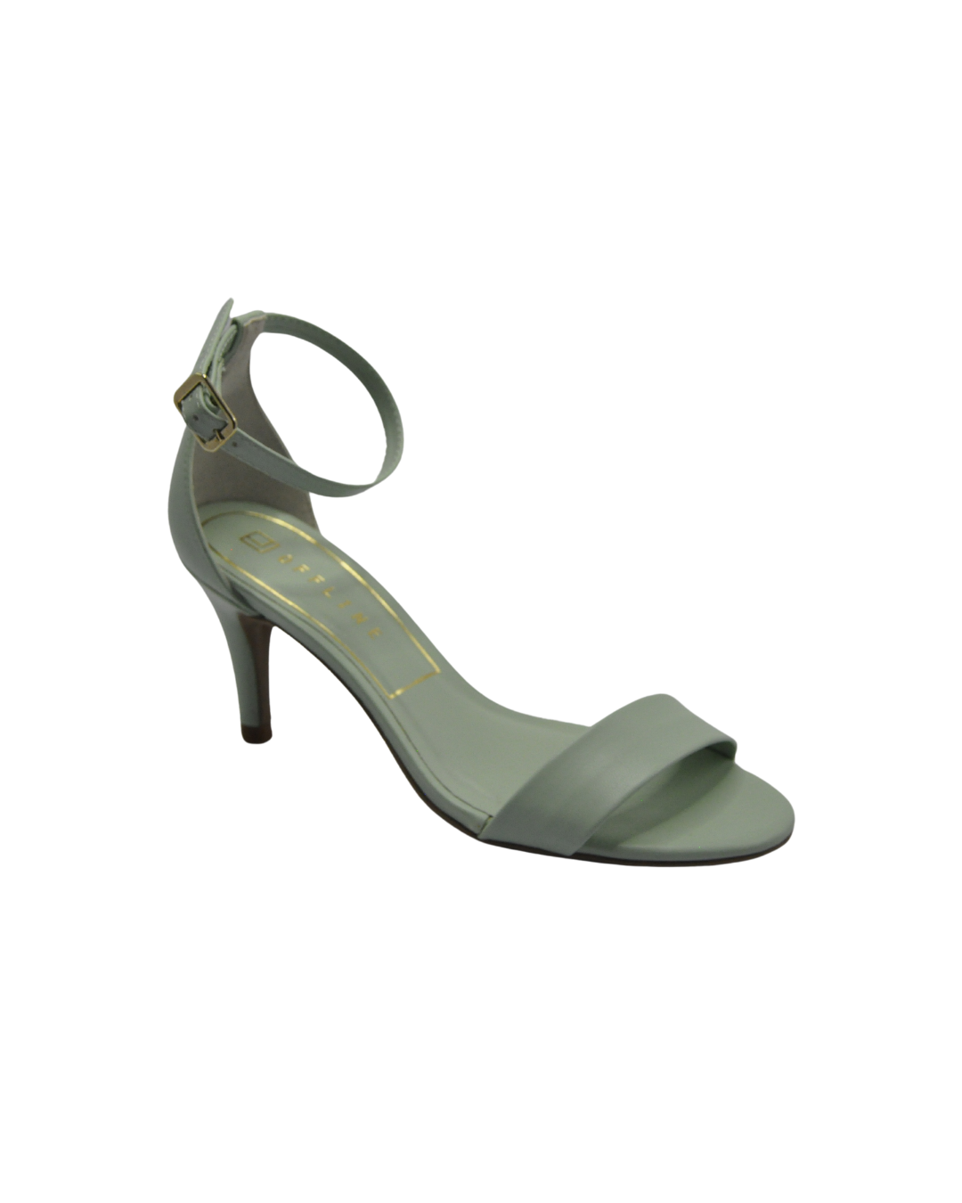 Sandália Salto Fino 5cm Menta | Salto Sete