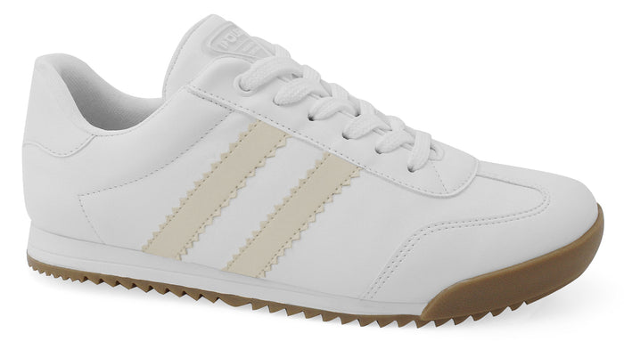 Tênis Casual Classic Line Branco | Salto Sete