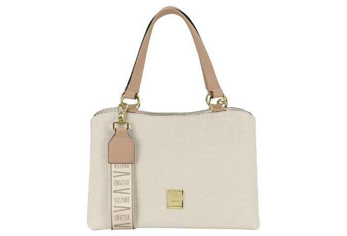 Bolsa Vizzano Soft Triang Off alça dupla | Salto Sete