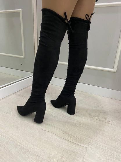 Bota Over Bico Fino Salto Grosso | Salto Sete