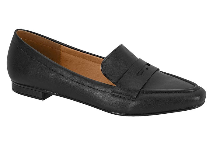 Loafer Feminina Napa com Recortes | Salto Sete